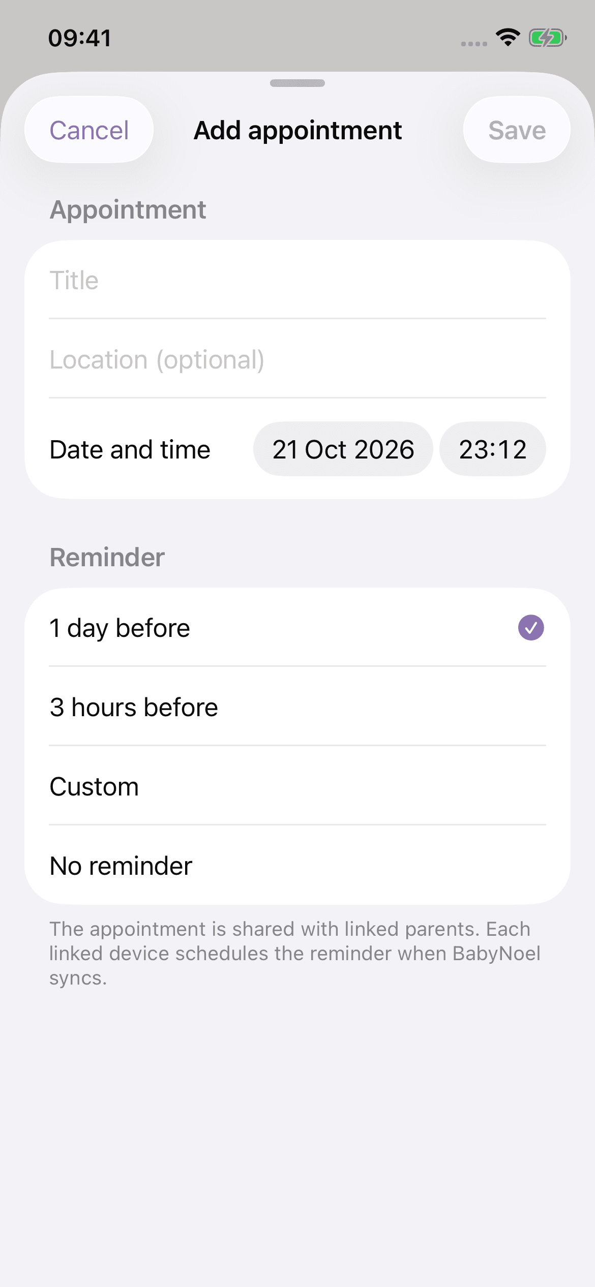 Plan your appointments